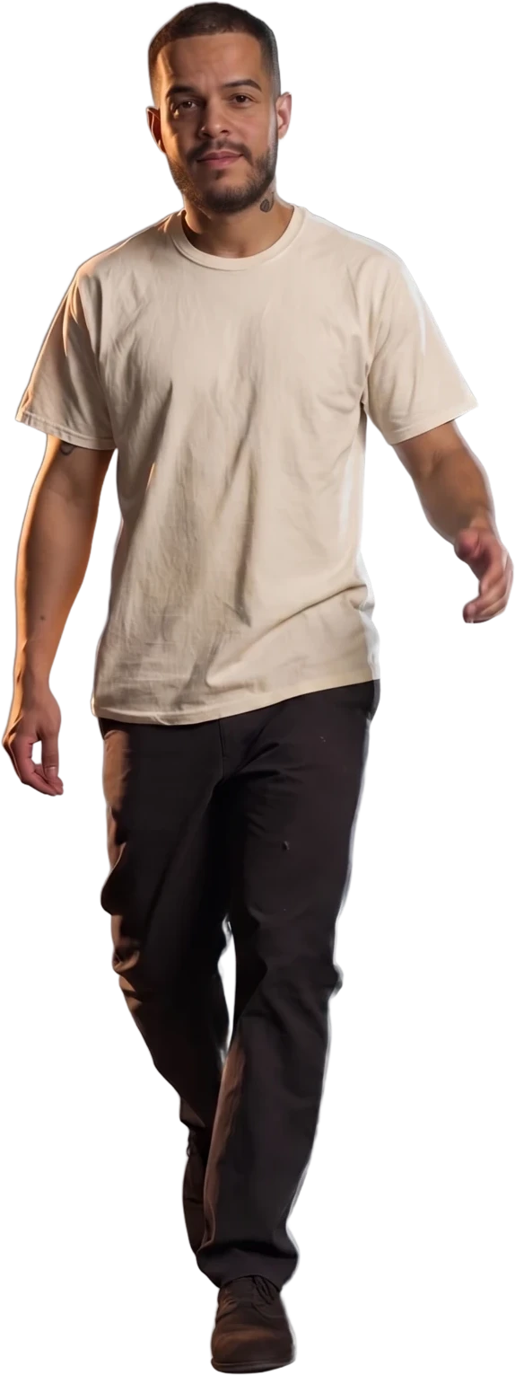 Frank Bibiloni, an AI render of the founder